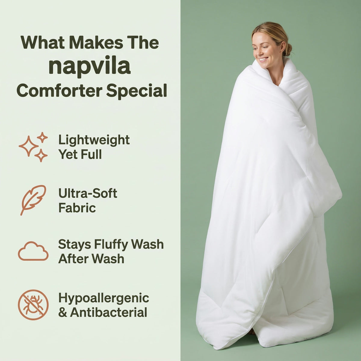 The napvila Comforter