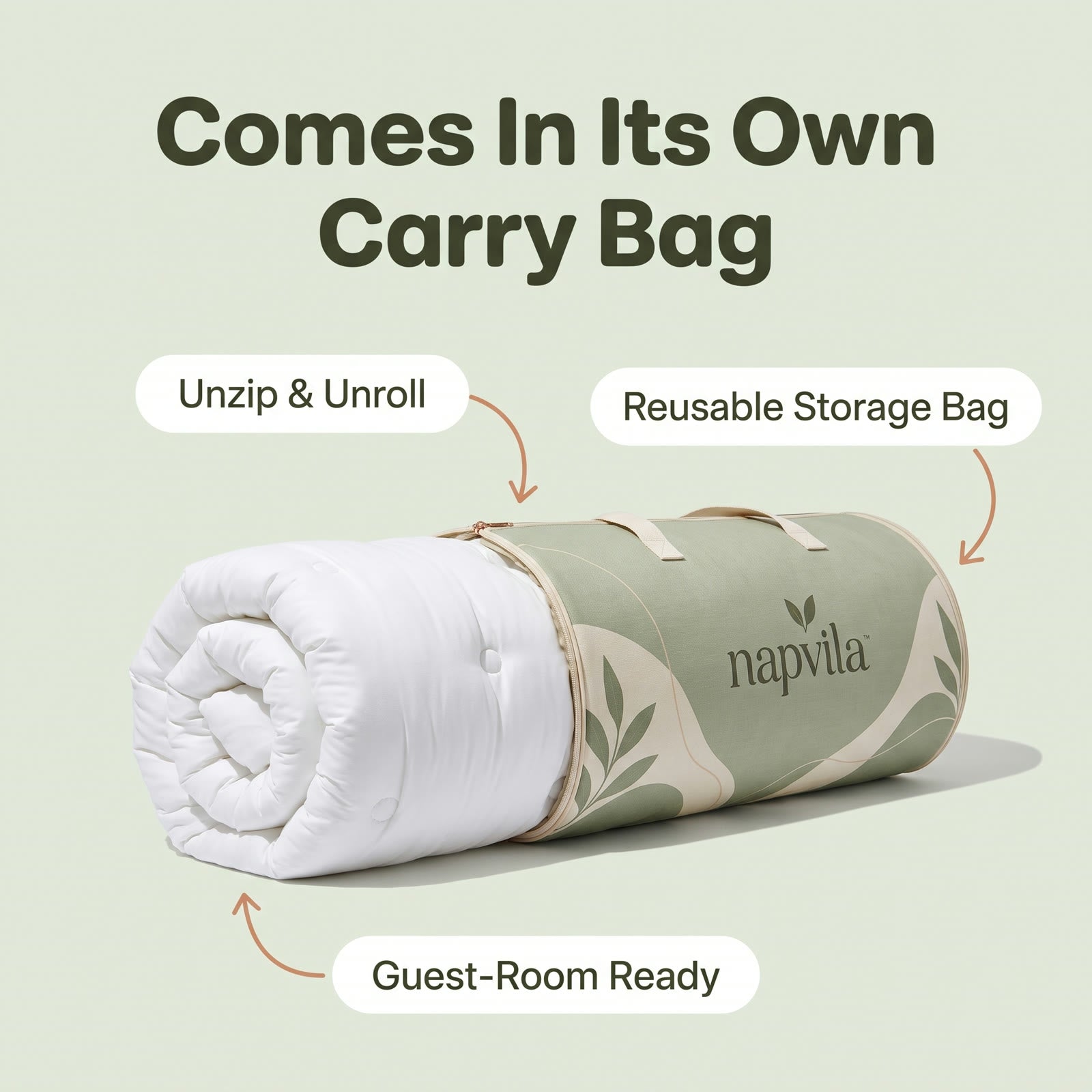 Comes in its own carry bag